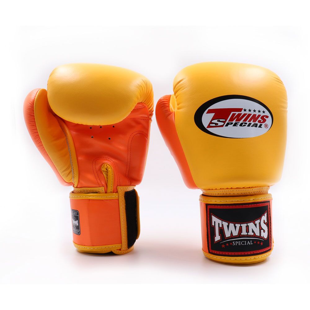 Twins BGVL 3 Muay Thai Gloves Yellow/Orange
